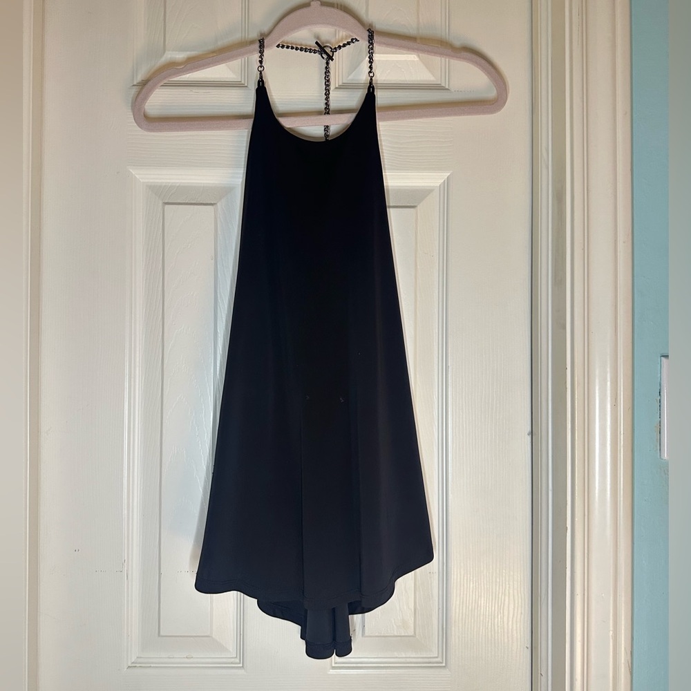 ASTR Halter Chain Top